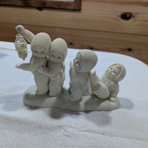 Department 56 Cream Snowbabies Figurine